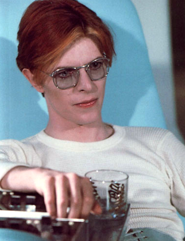 David Bowie in "The Man Who Fell To Earth"